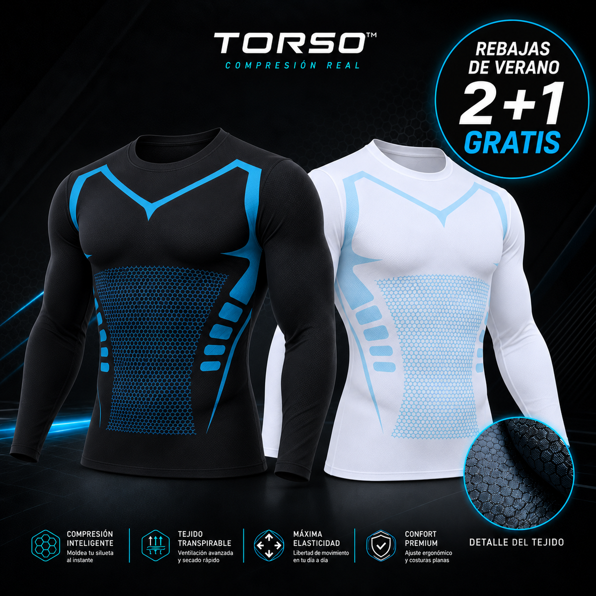 TORSO™ V1-T | Manga Larga