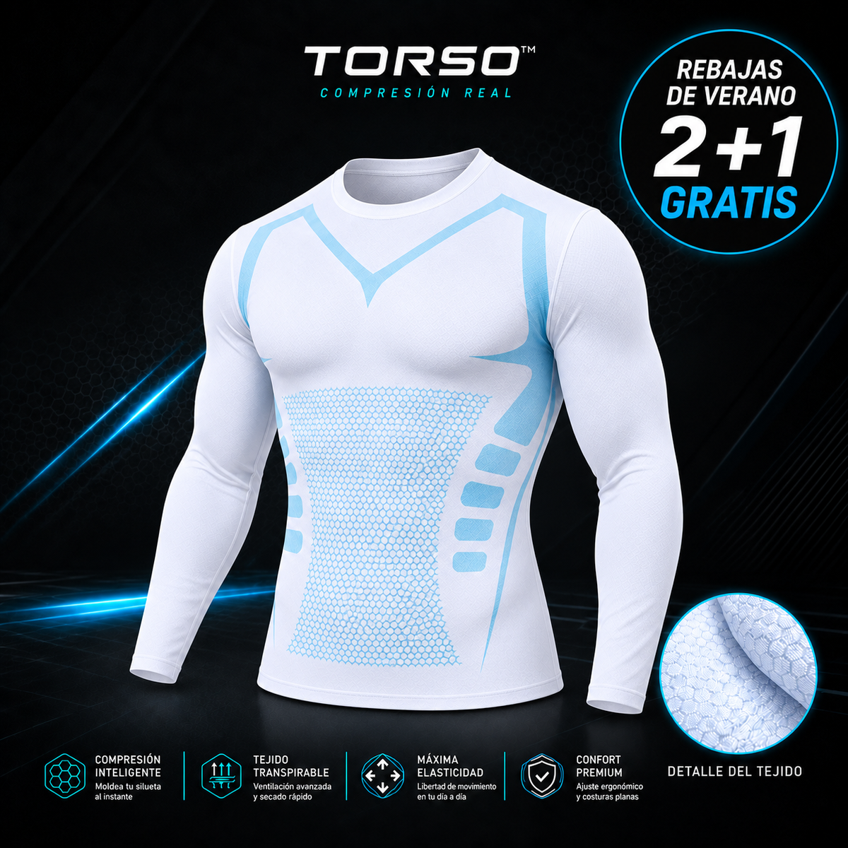 TORSO™ V1-T | Manga Larga